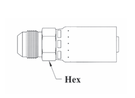 R508-16X16 Couplamatic R5 Series Coupling | JIC 37° | Male Solid | 7/8 ...