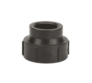 RC300-200 Banjo Polypropylene Pipe Reducing Coupling - 3" Female NPT x 2" Female NPT - 150 PSI