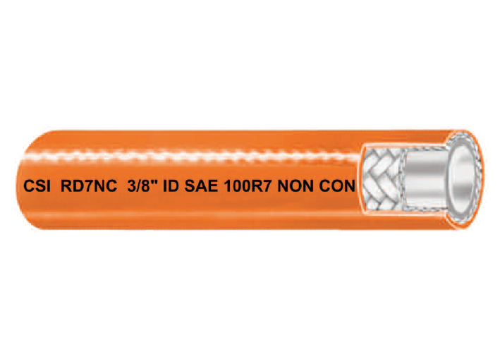 Couplamatic RD7NC Non-Conductive Thermoplastic Hydraulic Hose (SAE 100R7)