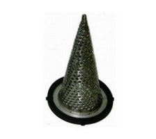 SCR-400-SS304 Midland Cone Strainer (Round Hole) - Size: 4" - 304 Stainless Steel