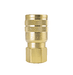 SG2803 ZSi-Foster Quick Disconnect 1-Way Manual Sleeve Guard Socket - 1/8" FPT - Brass 
