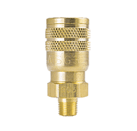 SG2903 ZSi-Foster Quick Disconnect 1-Way Manual Sleeve Guard Socket - 1/8" MPT - Brass 