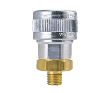 SHD5505 ZSi-Foster Quick Disconnect SHD5 Series 1/2" Automatic Socket - 3/4" MPT - Aluminum/Steel/Brass
