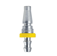 SHD51 ZSi-Foster Quick Disconnect SHD3 Series 1/4" Plugs - 3/8" ID - Push-On Hose Stem - Steel