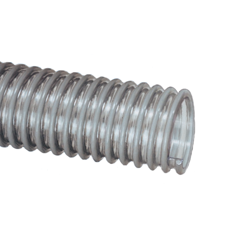 SH250X100 Kuriyama Tigerflex SH Series Standard Duty Low Temperature PVC Liquid Suction Hose - 2-1/2" - 100ft
