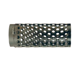 SL-200-SP Midland Strainer (Round Hole, Long, Thin) - Size: 2"