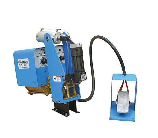 SM1700 by Band-It  Pneumatic Automatic Center Punch Clamp Air