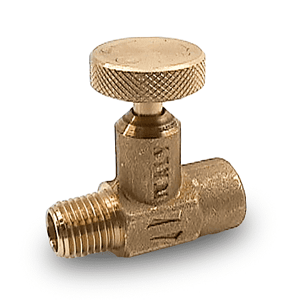 SNI7352M by RuB Inc. | Needle Valve | 1/4" Male NPT x 1/4" Female NPT | Brass | Pack of 150