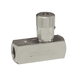 SPF800 Dixon 1/2" Female NPTF Zinc Plated Steel Series PF Flow Control Valve with a Dichromate Seal