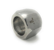 SS318-04 Midland JIC Tube Nut - 1/4" - 316 Stainless Steel