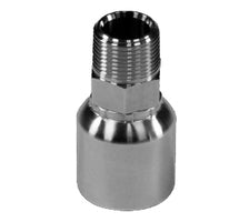 SS43-08-08MP Midland 1/2" Hose Barb x 1/2-14 Male NPT Rigid - 316 Stainless Steel