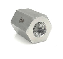 SS5000-16-12 Midland 1" Female NPT x 3/4" Female NPT - Hex Pipe Coupling - 316 Stainless Steel