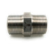 SS5404-04-02 Midland 1/4" Male NPT x 1/8" Male NPT - Hex Pipe Nipple - 316 Stainless Steel