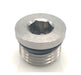 SS6408-HH-10 Midland 5/8" Male SAE O-Ring Boss Hollow Hex Plug - 316 Stainless Steel