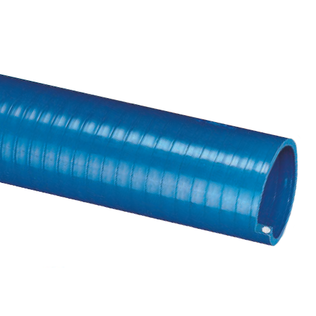 S150X100 Kuriyama Tigerflex S Series Heavy Duty PVC Tiger Suction Hose - 1-1/2" - 100ft