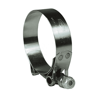 STBC575 Dixon T-Bolt Clamp - Style STBC - 300 Series Stainless Steel - Hose OD Range: 5.516" to 5.812"