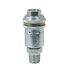 SV4504 ZSi-Foster SV Series Safety Vent Coupler - Industrial Interchange - 1/2" MPT - Steel