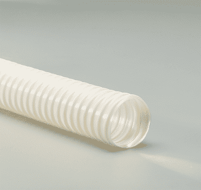 1.5-Saniflex-50 Flexaust Saniflex 1.5 inch Material Handling Duct Hose - 50ft