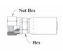 T07-6X6 Couplamatic T Series Coupling - SAE 45° - Female Swivel - 3/8" Hose ID - 5/8x18 Thread Size