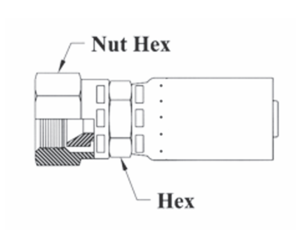 T09-5X6 Couplamatic T Series Coupling - JIC 37° - Female Swivel - 5/16" Hose ID - 9/16x18 Thread Size