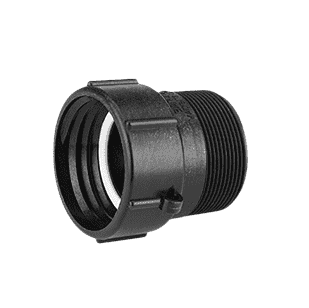 TA283 Banjo Polypropylene 2" Buttress x 2" Male NPT Threads w/ Santoprene Gasket