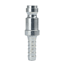 TF17 ZSi-Foster Quick Disconnect TF Series 1/4" Plug - 3/8" ID - Hose Stem - Steel