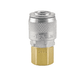 SGTF3003 ZSi-Foster Quick Disconnect TF Series 1/4" Automatic Socket - 1/4" FPT - Brass w/Steel Valve w/Sleeve Guard