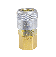 TF4404 ZSi-Foster Quick Disconnect TF4 Series 3/8" Automatic Socket - 1/2" FPT - Brass/Steel