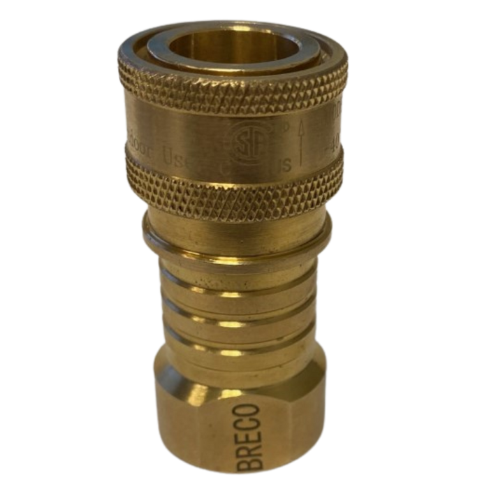 TGC-50SFB by ZSi-Foster | Thermal Gas Connector | Female Socket | 1/2" Female NPT | Brass