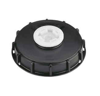 TL651E Banjo 6" IBC Tank Lid w/ Unvented 2" Plug & EPDM Gasket