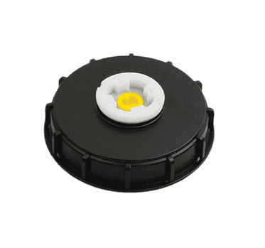 TL652E Banjo 6" IBC Tank Lid w/ Vented 2" Plug & EPDM Gasket