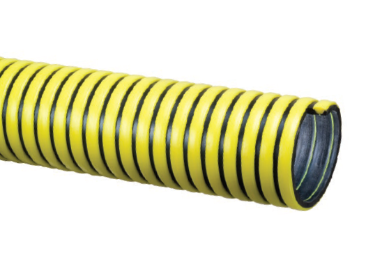 TY100X100 Kuriyama Tigerflex TY Series Tiger Yellow EPDM Suction Hose - 1" - 100ft