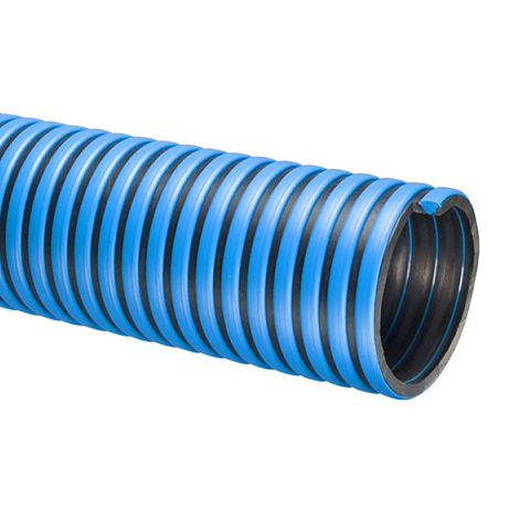 TBLU300X100 Tigerflex by Kuriyama | TBLU Series | Tiger Suction Hose | Blue | 3" ID | EPDM | 100ft Length