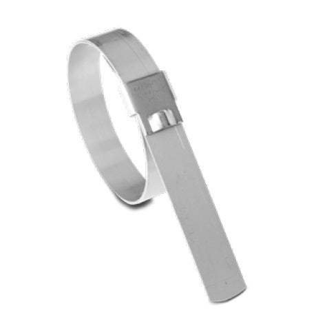 UL2279 by Band-It | Ultra-Lok® Preformed Clamp | 2" ID | 3/4" Width | 0.030" Thickness | 201 Stainless Steel | 100/Box