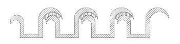 2-Uni-Loop-50 Flexaust Uni-Loop 2 inch Material Handling Duct Hose - 50ft