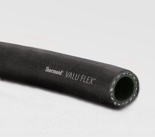 00114612400 Thermoid 300 PSI Valuflex/GS Black Multipurpose Air and Water Hose 3/4" ID
