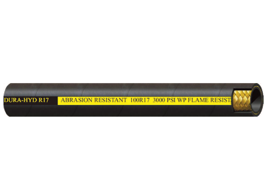 Couplamatic WDH17 DURA-HYD Abrasion Resistant Wrapped Cover Import Hydraulic Hose (SAE 100R17)