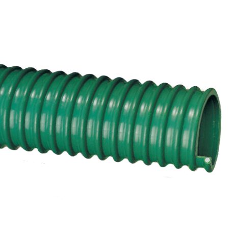 WG200X100 Kuriyama Tigerflex WG Series Heavy Duty PVC Liquid Suction Hose - 2" - 100ft