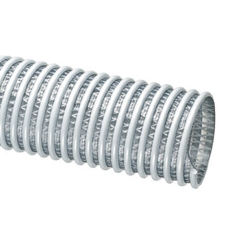 WSTF200X100 Kuriyama Tigerflex WSTF Series Food Grade PVC Fabric Reinforced Suction & Discharge Hose - 2" - 100ft