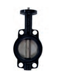 B5120E300W-C Dixon Valve 3" Industrial Butterfly Valve - Wafer Type - Cast Iron Body - Stainless Steel Disc - EPDM Seat - Multi-Position Handle