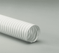 12-White-25 Flexaust White 12 inch Air, Fume, Dust, and Material Handling Duct Hose - 25ft