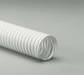 6-White-25 Flexaust White 6 inch Air, Fume, Dust, and Material Handling Duct Hose - 25ft