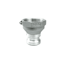 A3040A by Jason Industrial | Reducing Cam and Groove | Part A | 3" Male Adapter x 4" Female NPT | Aluminum