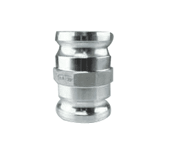 AA1520A by Jason Industrial | Reducing Cam and Groove | Part AA | 1-1/2" Male Adapter x 2" Male Adapter | Aluminum