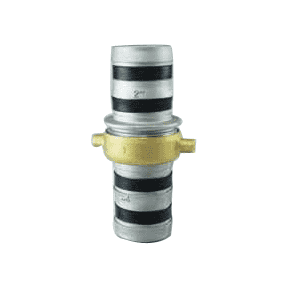 AB200LF by Jason Industrial | Anti-leak Pin Lug Coupling for Layflat Hose | 2" NPSM Thread | with Brass Swivel | Aluminum
