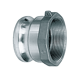 AL-A050 by Kuriyama | Quick-Acting Coupling | Part A | 1/2" Male Adapter x 1/2" Female NPT | Aluminum