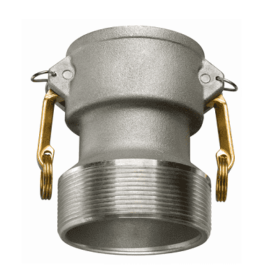 AL-B2030 by Kuriyama | Quick-Acting Special Application Coupling | Part B | 2" Reducing Coupler x 3" Male NPT | Aluminum