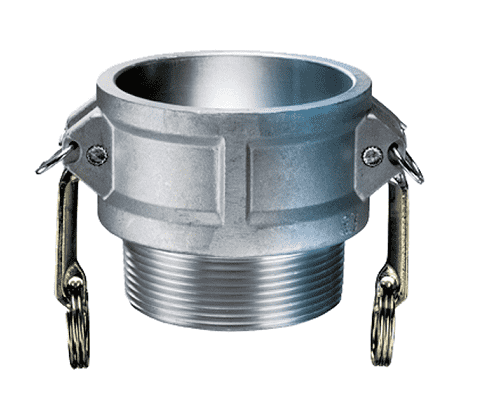 AL-B600 by Kuriyama | Quick-Acting Coupling | Part B | 6" Female Coupler x 6" Male NPT | Aluminum