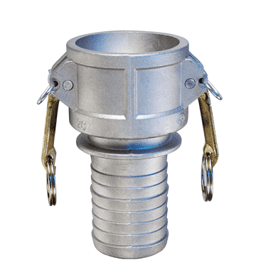 AL-C200 by Kuriyama | Quick-Acting Coupling | Part C | 2" Female Coupler x 2" Hose Shank | Aluminum