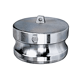 AL-DP400 by Kuriyama | Quick-Acting Coupling | Part DP | 4" Dust Plug | Aluminum